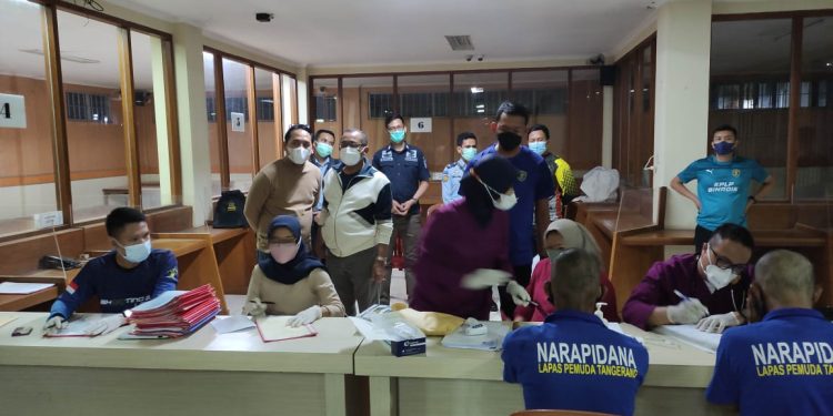 Lapas Narkotika Gunung Sindur Terima WBP Pindahan dari Lapas Lain