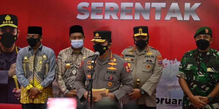 Hadapi Lonjakan Covid-19, Kapolri: Harus Dilakukan Upaya Maksimal