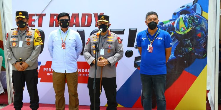 Cek Kesiapan Pramusim MotoGP Mandalika, Kapolri Pastikan Pelaksanan Prokes Hingga Pengamanan