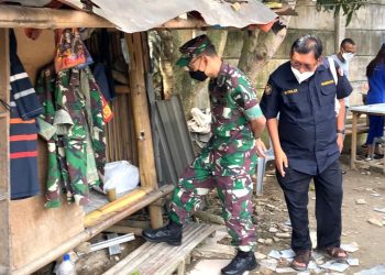 Bangunkan Rumah Warga, Danrem Wijayakrama : Ibu Kandung TNI adalah Rakyat
