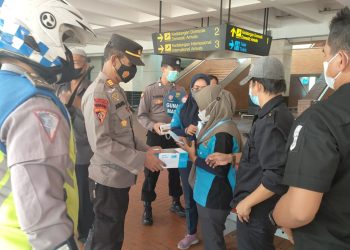PPKM Level 3, Polresta Bandara Soetta Sisir Terminal