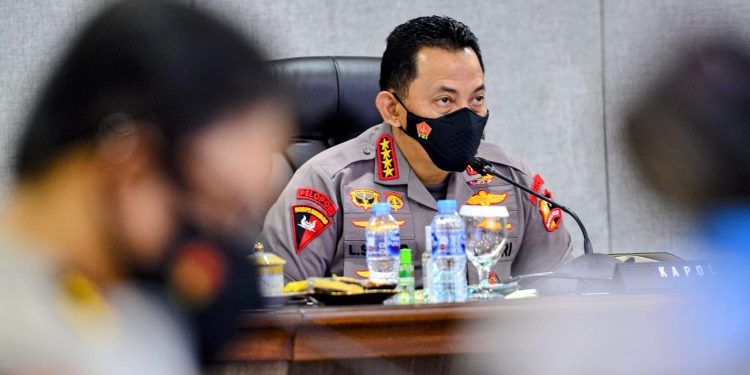 Arahan Kapolri ke Jajaran: Lakukan Evaluasi dan Tingkatkan Akselerasi Vaksinasi