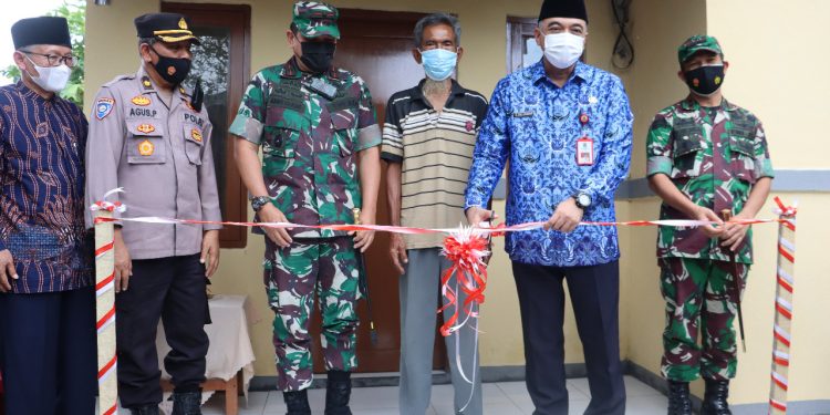 Resmikan Rumah Layak Huni, Danrem Wijayakrama : Semoga Bermanfaat