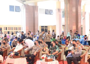 Danrem Wijayakrama Ikuti Video Conference bersama Presiden Jokowi