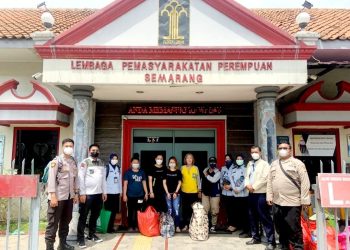 Lima WBP di Lapas Kelas IIA Tangerang Dipindahkan ke Lapas Perempuan Semarang