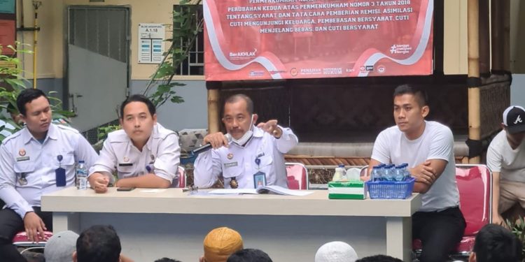 Lapas Narkotika Gunung Sindur Sosialisasikan Permenkumham Terbaru ke WBP