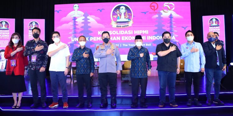Kapolri Minta HIPMI Terus Kawal Seluruh Kebijakan Pertumbuhan Ekonomi Ditengah Pandemi Covid-19