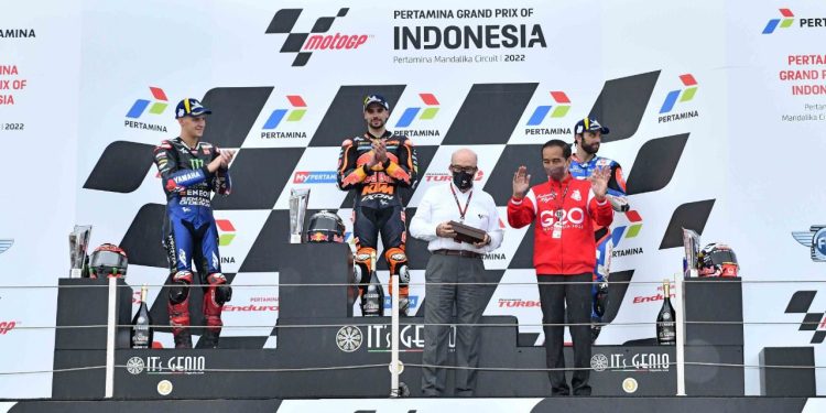 Presiden Jokowi Apresiasi Masyarakat dan Penyelenggara MotoGP Mandalika