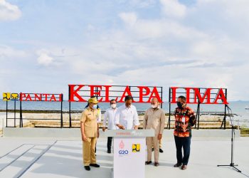 Presiden Jokowi Resmikan Penataan Kawasan Kota Kupang