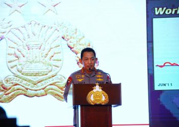 Rakernis, Kapolri : Kawal Program Digitalisasi dan Penggunaan Produksi Dalam Negeri