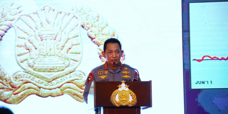 Rakernis, Kapolri : Kawal Program Digitalisasi dan Penggunaan Produksi Dalam Negeri