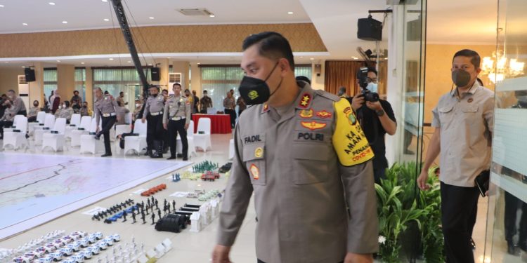 Polda Metro Jaya Gelar Simulasi Pengamanan Ramadan dan Mudik 2022