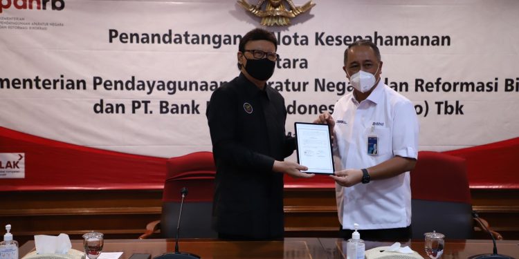 Kementerian PANRB dan BNI Sepakat Sediakan Integrasi ‘Cloud’