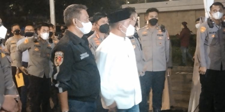 Kapolda Metro Jaya Tinjau Vaksinasi di Masjid Istiqlal