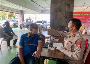 Polresta Bandara Soetta Gelar Vaksinasi Primer dan Booster
