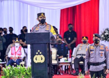 Apel Gelar Pasukan, Kapolri Tekankan Soal Strategi Antisipasi Kemacetan Hingga Vaksinasi Booster saat Mudik