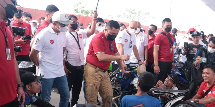 Tinjau Street Race BSD, Kapolda Metro Jaya: Balapan Punya Nilai Ekonomi Luar Biasa