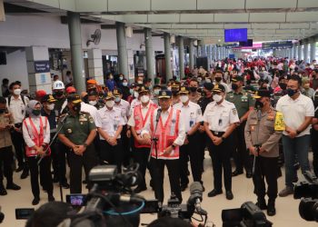 Pantau pemudik di Stasiun Senen, Polda Metro Jaya Siagakan Tim Patroli Khusus 24 jam