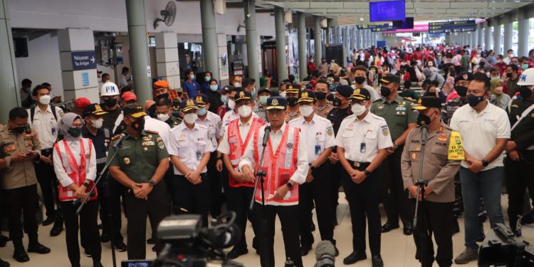 Pantau pemudik di Stasiun Senen, Polda Metro Jaya Siagakan Tim Patroli Khusus 24 jam
