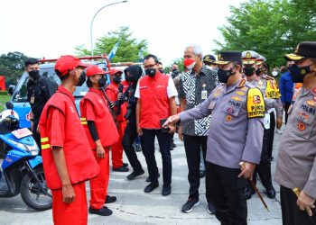 Tinjau Kalikangkung, Kapolri Imbau Pemudik Tak Paksakan Berkendara dalam Kondisi Lelah