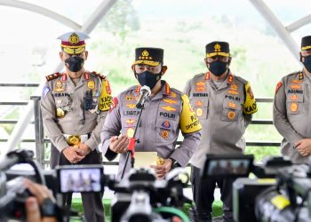 Kapolri Sosialisasikan One Way di Jalan Tol Akan Diperpanjang Hingga Esok Pagi