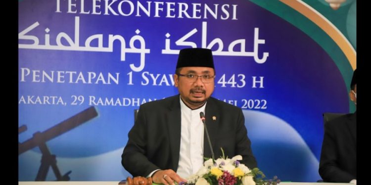 Pemerintah Tetapkan 1 Syawal 1443 H Jatuh pada 2 Mei 2022