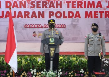 Kapolda Metro Jaya Pertama Kali, Pimpin Sertijab Kapolsek di jajaran Polda Metro Jaya