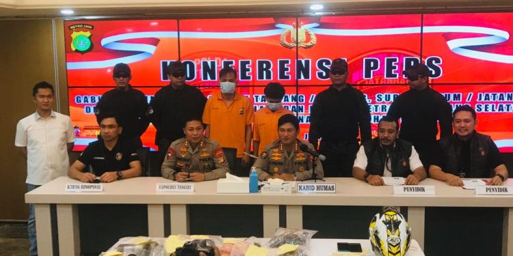 Tiga Begal Motor Ditangkap Polda Metro Jaya