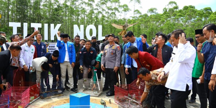 Gelar Bakti Kesehatan di Titik 0 IKN, Kapolri Gelorakan Visi Indonesia Emas 2045