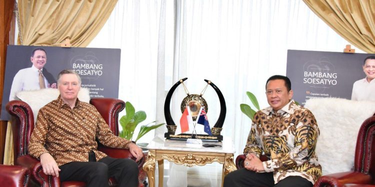 Terima Dubes Selandia Baru, Ketua MPR RI Ajak Investor Selandia Baru Investasi di IKN Nusantara