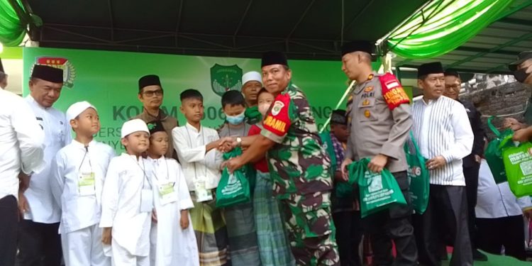 Ratusan Anak Antusias Ikuti Sunatan Massal di Koramil Ciledug