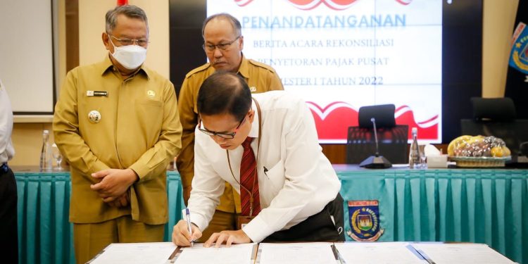 Semester I Tahun 2022, Tangsel Setor Pajak Pusat Rp 36, 8 Miliar