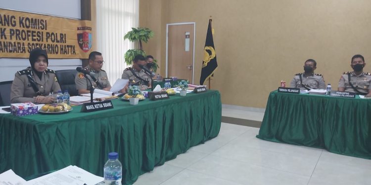 Empat Personel Polresta Bandara Soetta Jalani Sidang KEP Polri, Ini Hasilnya
