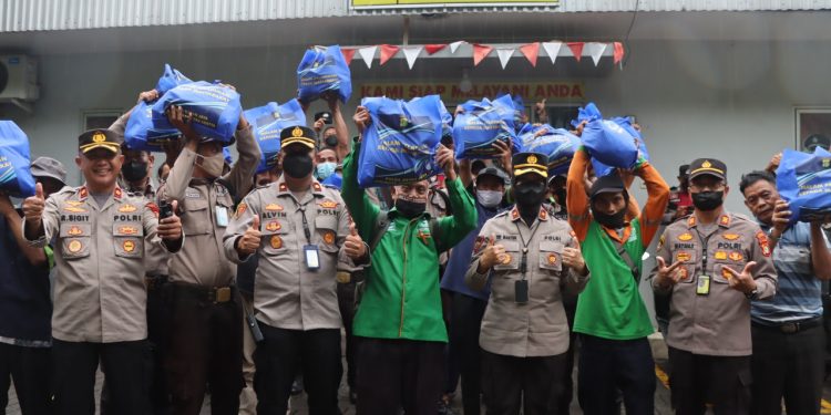 HUT Polda Metro Jaya ke-73, Polresta Bandara Soetta Gelar Baksos