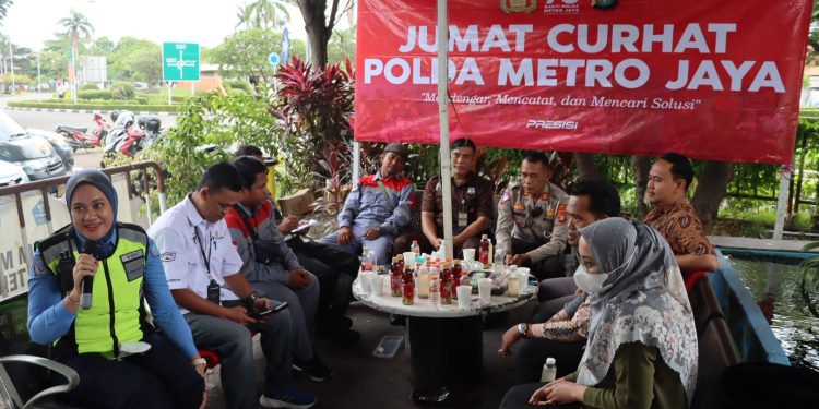 Di Terminal I Bandara Soetta Polisi Serap Aspirasi Masyarakat