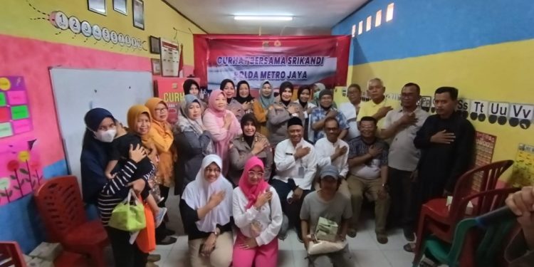 Srikandi Polda Metro Jaya Gelar Jumat Curhat di Palmeriam
