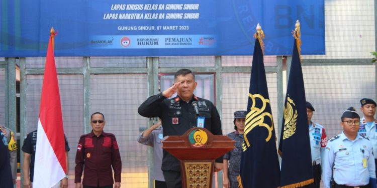 Bersih dari Narkoba, Lapas Narkotika Gunung Sindur Komitmen Bersama