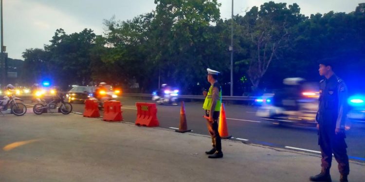 TPPP Polresta Bandara Soetta Gelar Pengamanan Kedatangan Tamu Negara