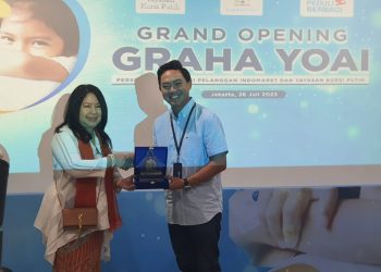 Bank BRI Sumbang Lift, Bantu Anak Penderita Kanker Mudah Beraktifitas Di Rumah Singgah YOAI