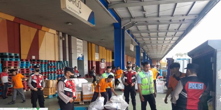 Sisir Terminal Kargo Bandara Soetta, Polisi Ajak Masyarakat Jaga Kamtibmas