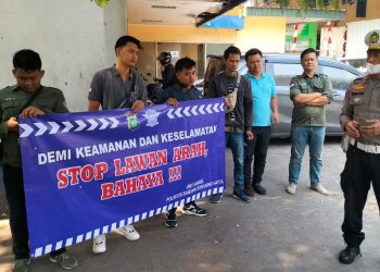 Satlantas Polresta Bandara Soetta Imbau Masyarakat Tak Lawan Arus