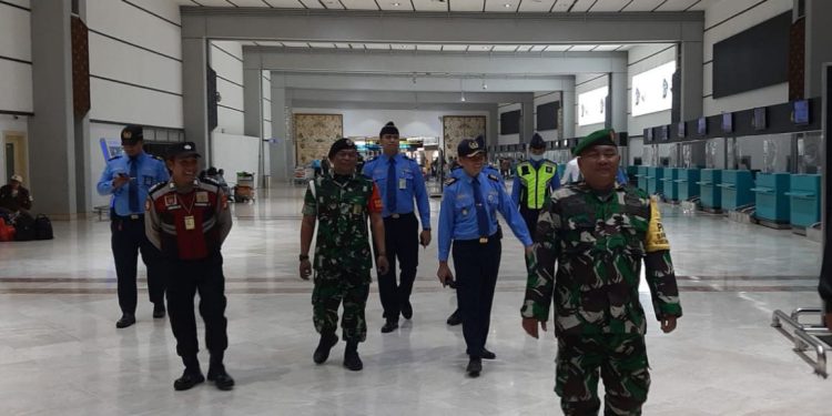 Sinergitas, TNI-Polri dan Stakeholder Sisir Terminal 2 Bandara Soetta
