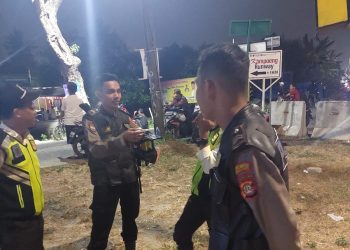 Sisir Perimeter Utara, TPPP Polresta Bandara Soetta Ajak Warga Hindari Tawuran 