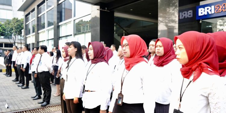 Pegawai BRI Regional Office Jakarta 3 Diminta Mengimplementasikan Nilai-Nilai Pancasila Dalam Setiap Bertugas