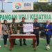 Bank BRI Singkawang Salurkan bantuan TJSL BRI Peduli Berupa Sarana Lapangan Volly ke Kodim Singkawang
