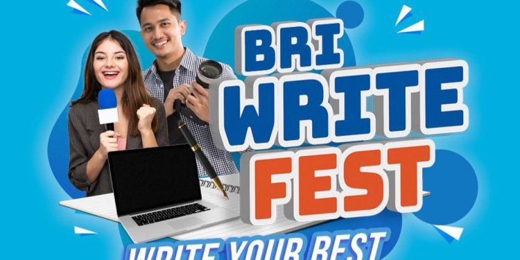 Jurnalis dan Blogger Siap-Siap! BRI Write Fest Digelar, Total Hadiah Rp 270 Juta