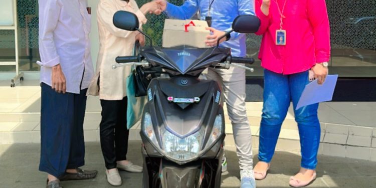 Panen Hadiah Simpedes, Kanca Bintaro Beri Nasabah Setia Sepeda Motor