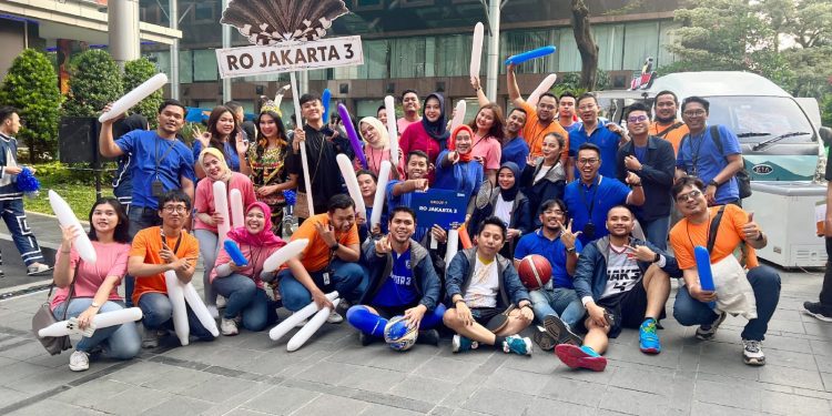 Jelang HUT BRI ke-128, BRI Regional Office Jakarta 3 Ikuti Pertandingan Olahraga dan Seni Antar Pegawai