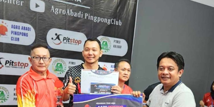 BRI BO Pontianak Dukung Turnamen Tenis Meja Seluruh Kalimantan Barat
