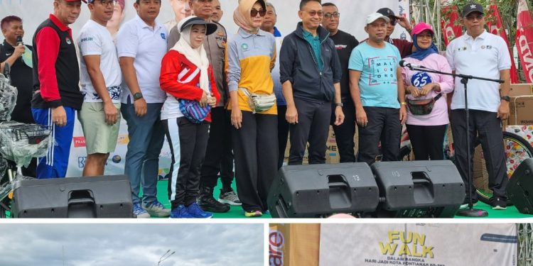 BRI BO Pontianak Dukung Kegiatan Fun Walk HUT Ke-252 Kota Pontianak